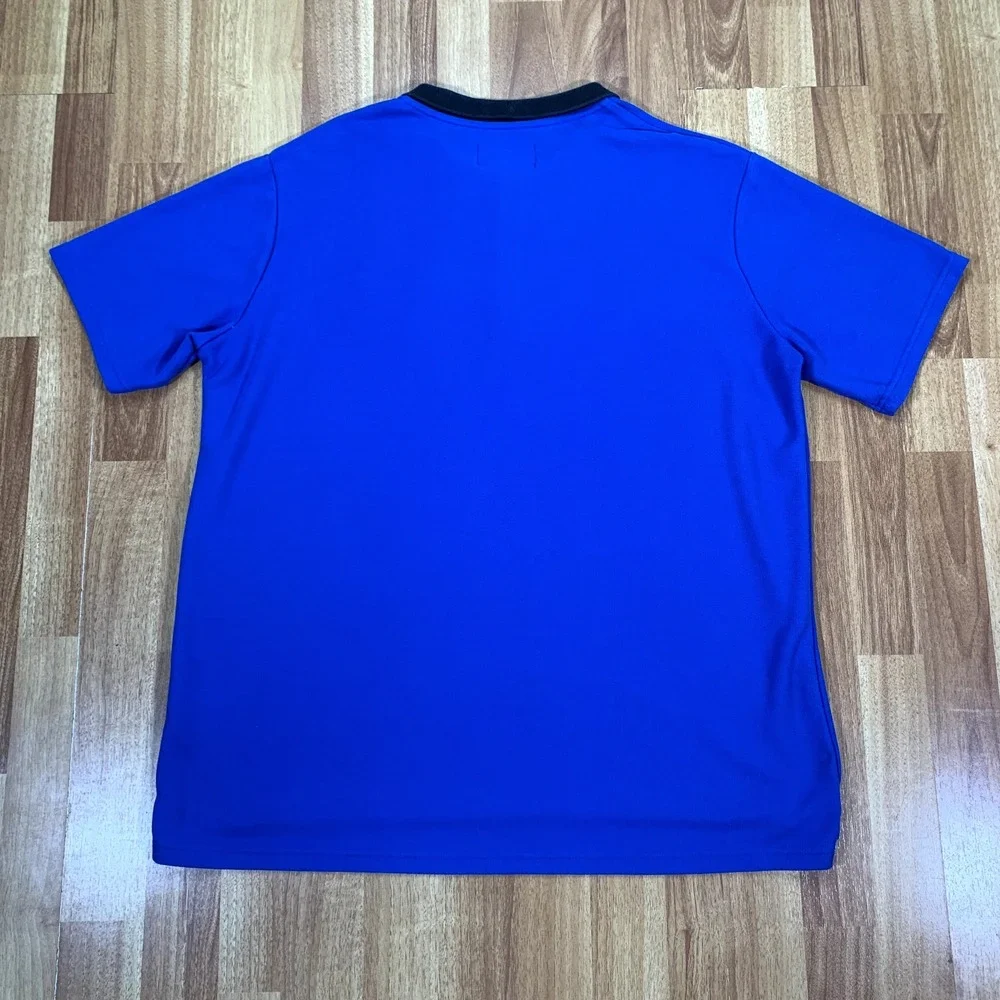 Jordan Polo Shirt Mens Large L Blue Black‎ Florida University Gators Collar